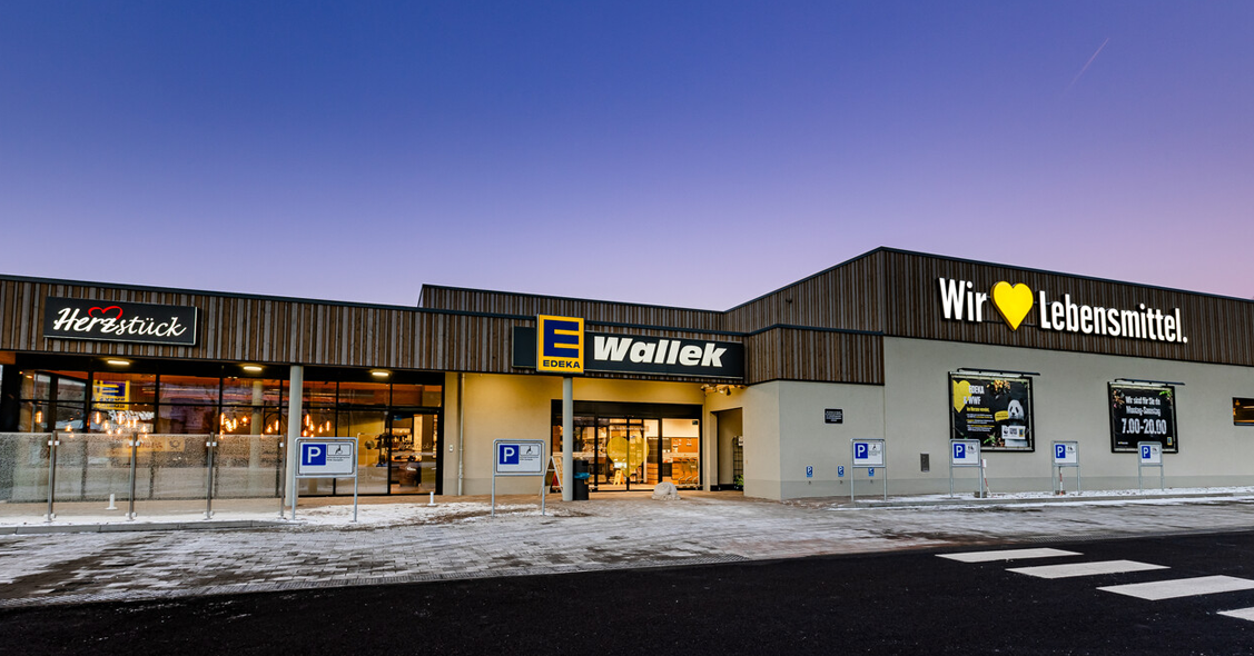 GFORM Takes Over Management of New DGNB Gold Certified EDEKA Supermarket